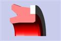 u-cup hydraulic piston seal